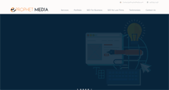Desktop Screenshot of eprophetmedia.com
